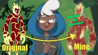 Redesigning every ORIGINAL ALIEN from Ben 10