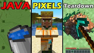 Java vs Pixels vs Teardown compilation