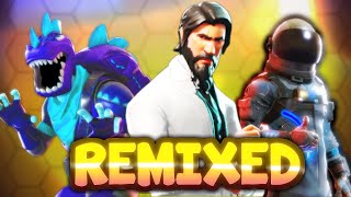 The SEASON 3 BATTLEPASS Remix Skins in Fortnite