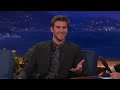 Liam Hemsworth And His Brothers Fought With Fists & Knives  CONAN on TBS