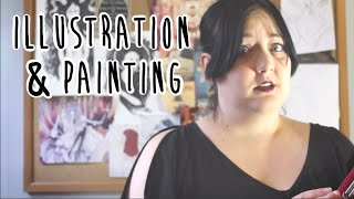 Illustration VS Painting