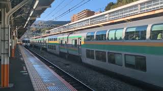 313系2300番台静岡車W3編成＋211系6000番台静岡車GG6編成 普通 浜松行き 熱海到着