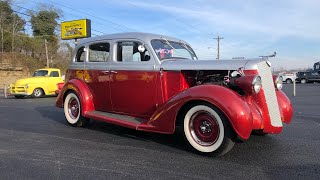 Test Drive 1936 Plymouth Sedan SOLD $15,900 Maple Motors #893