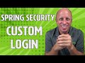 Spring Security Custom Login Form (Using Tailwind CSS)