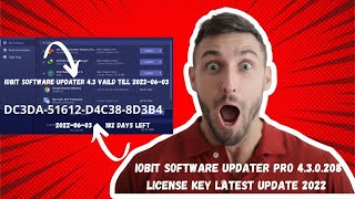 Iobit Software Updater Pro 5 X Crack Key License Full Version Latest