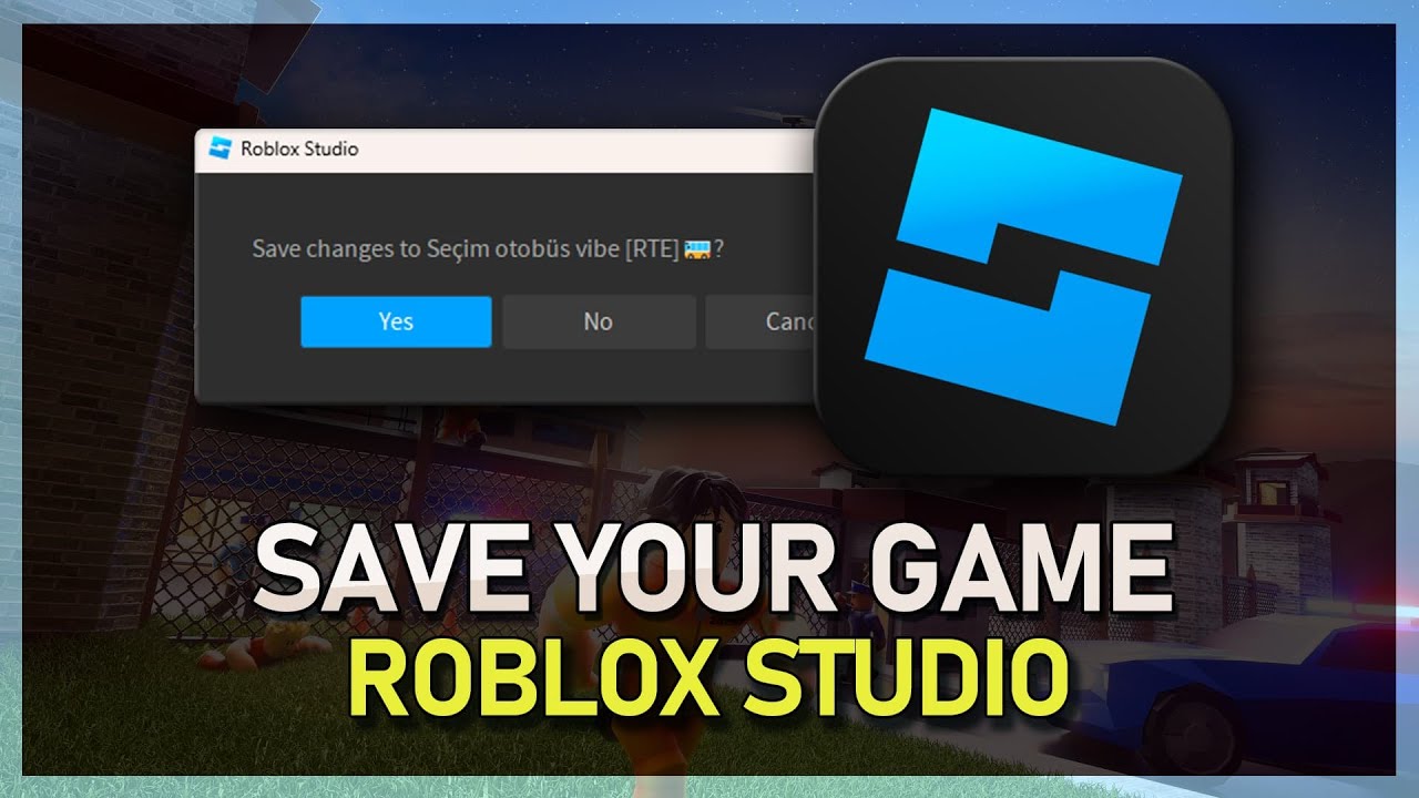 How To Save Your Game In Roblox Studio Tutorial Youtube