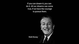 Walt Disney quotes about dreams