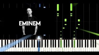 Eminem - Not Afraid - Piano Easy Tutorial / Cover - Synthesia