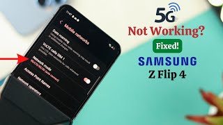 Fixed: 5G Not Working on Samsung Galaxy Z Flip!