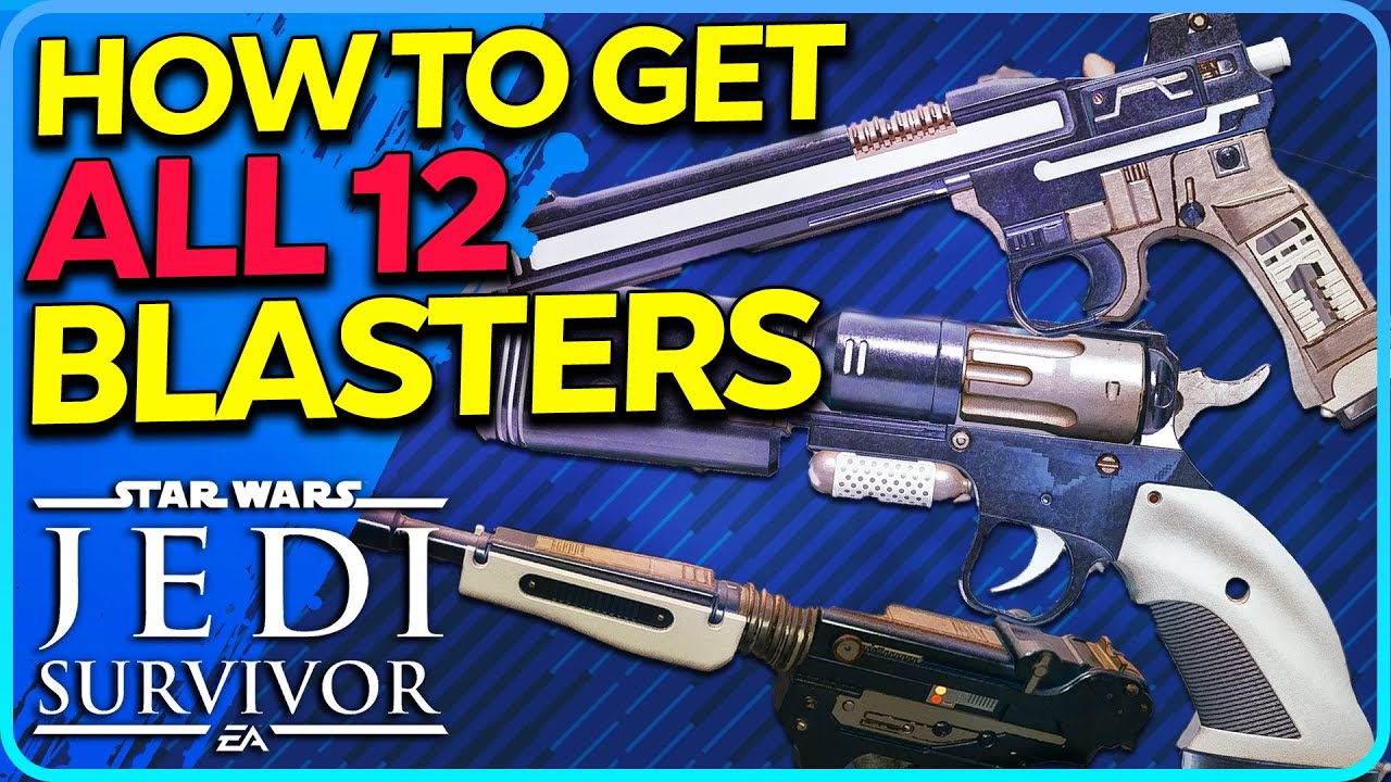 How To Get ALL Blasters Star Wars Jedi Survivor - YouTube