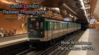 (HD) Now Withdrawn Paris Metro MP59s on Line 11 September 2022