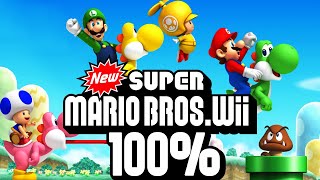 New Super Mario Bros. Wii - 100% Longplay Full Game Walkthrough Gameplay Guide (Less Loading Times)
