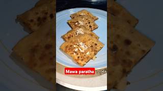 Mawa Paratha |At home | #recipe #breakfast #indianfood #paratha #cooking #youtubeshorts #shortvideo