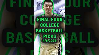 Best College Basketball Picks Today (4/6/24) | Final Four Bets & Predictions | NC State vs Purdue