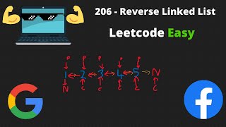 206 - Reverse Linked List | Leetcode Easy | Python