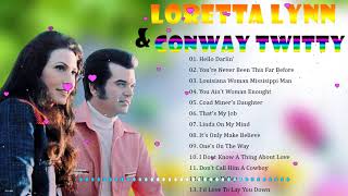 Loretta Lynn, Conway Twitty Gretaets Hits Best Country Love Songs 70's 80's Country Duets Songs