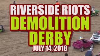 Lawrence Co. Fair Ohio - Demolition Derby Big Event!