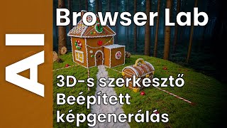 The Browser Lab: webalapú 3D-s szerkesztő, beépített képgenerálás funkcióval, ingyenesen használható