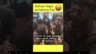 Raftaar Angry on a Fan during his Live Show🤬😤| #raftaar
