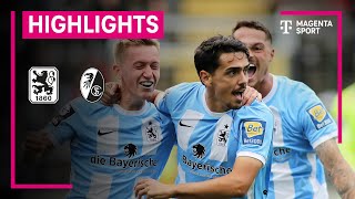 TSV 1860 München - SC Freiburg II | Highlights 3. Liga | MAGENTA SPORT