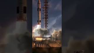 রকেট যখন উৎক্ষিপ্ত করা হয়। lunching rocket to sky অসাধারণ দৃশ্য