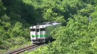 キハ４０系普通列車　常紋峠