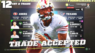 I did a TRADE that shocked the league, legit insane! Fantasy Draft Franchise 12