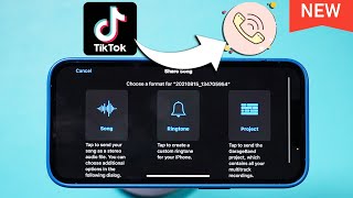 How to Turn TikTok Sound into Ringtone on iPhone