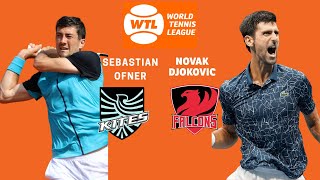 Sebastian Ofner vs Novak Djokovic | 2022 World Tennis League