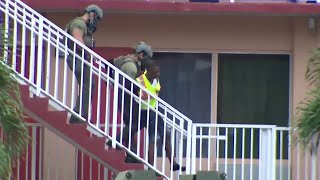 SWAT deputies swarm Plantation hotel searching for burglary suspect