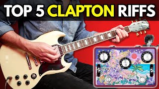 Top 5 Eric Clapton Woman Tone CREAM Riffs You Should Know