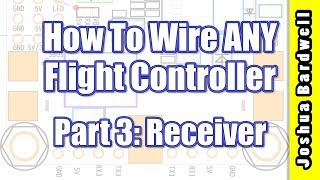 Flight Controller Wiring For Beginners - PART 3 - Receiver