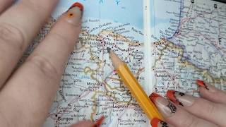 ASMR ~ Basque Country, Spain History & Geography ~ Soft Spoken Map Tracing Google Earth