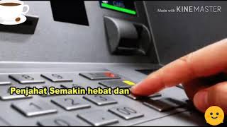 TANDA-TANDA ATM PALSU / SKIMMING ....Kartu tertelan