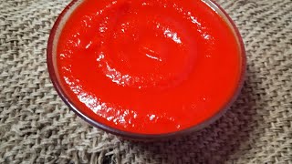 Homemade Tomato Sauce / Ketchup