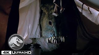 The T. rex Attacks the Camp  | Jurassic World