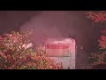 Firefighters battle flames at abandoned church building in Atlanta