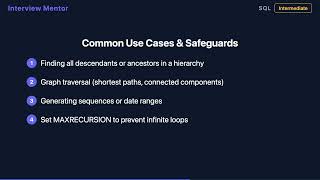 What Problem Do Recursive CTEs Solve? SQL Explained