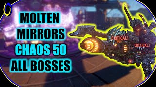 Molten Mirrors All Bosses (Chaos 50) - Tiny Tina's Wonderlands