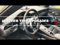 Porsche 911 Leather Trim Upgrades - Sports Chrono, Door Sills, Steering Column, Arm Rest & Speakers