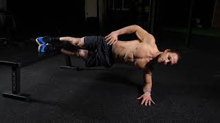 Feet Elevated Side Plank