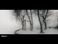 beerfelden im verschneiten odenwald 4k