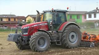 massey ferguson 8737 da 370 cv e mag combilam azienda Danesi casaletto di sopra cremona 2017