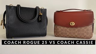 Coach Cassie and Coach Rogue 25 Quick Comparison