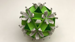 DIY Paper Craft !! Paper Flower Ball (Kusudama) Origami / Paper Crafts For School / paper crafts