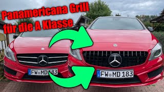 Wir bauen einen Panamericana Grill in die A Klasse | W176 | EnteKross