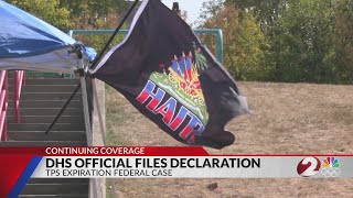DHS official files declaration on TPS enforcement