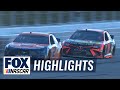 Brad Keselowski keeps Martin Truex Jr. at bay for the final laps in Atlanta | NASCAR on FOX