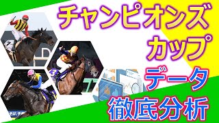 【チャンピオンズカップ2022】データ徹底分析　秋のダート王決定戦‼︎テーオーケインズがデータ面でも優勢⁉︎3歳勢からも軸馬候補が登場‼︎