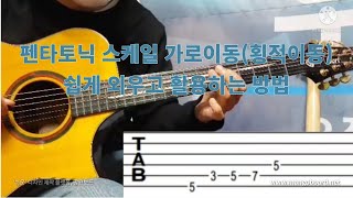 펜타토닉 스케일 가로이동(횡적이동) 쉽게 외우고 활용하는 방법 / 서정완기타교실